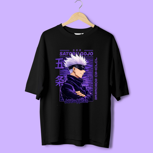 SATORU GOJO ANIME / JUJUTSU KAISEN OVERSIZED TSHIRT