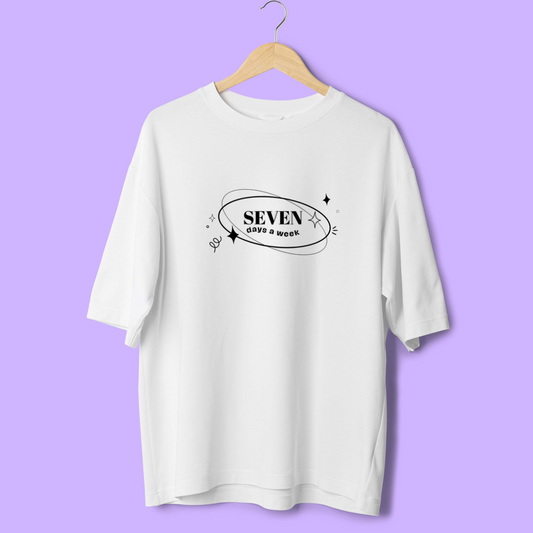 SEVEN DAYS A WEEK / BTS OVERSIZED T-SHIRTS