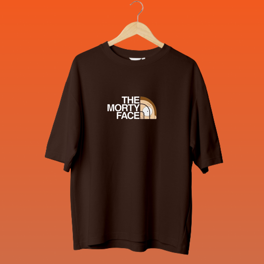 THE MORTY FACE / RICK AND MORTY OVERSIZED T-SHIRTS
