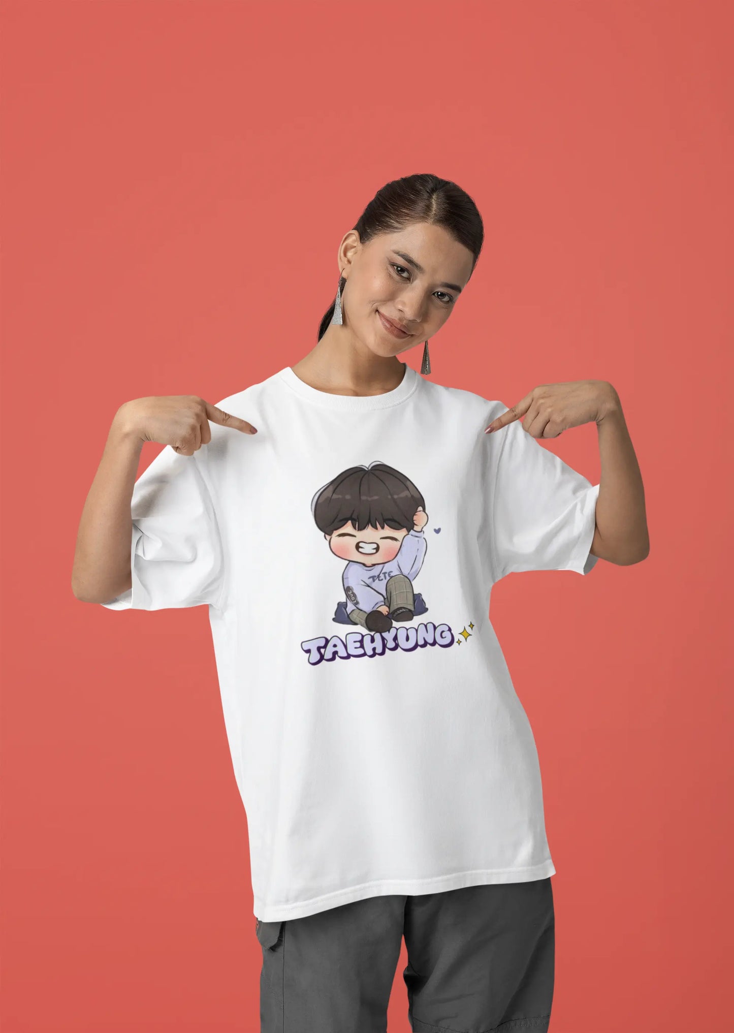 TAEHYUNG / BTS Oversized T-shirts