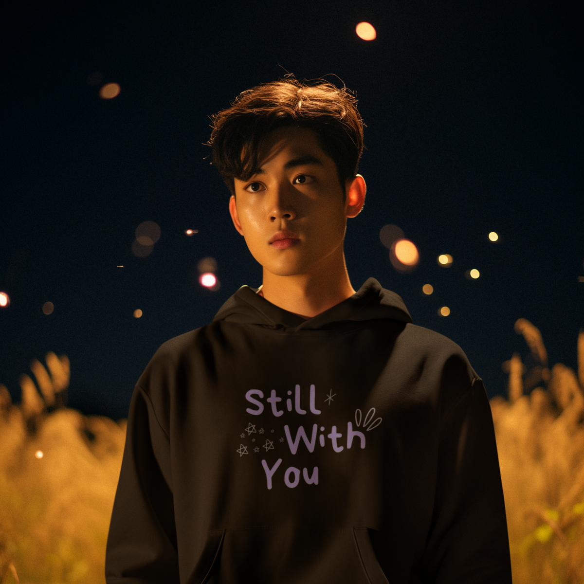 Still With You BTS hoodie in black