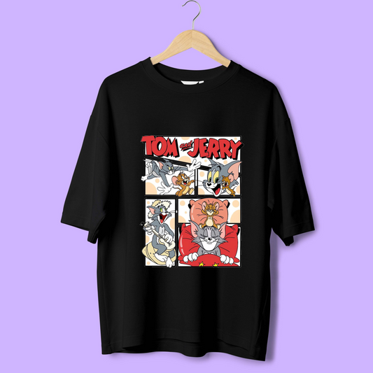 TOM AND JERRY OVERSIZED T-SHIRTS