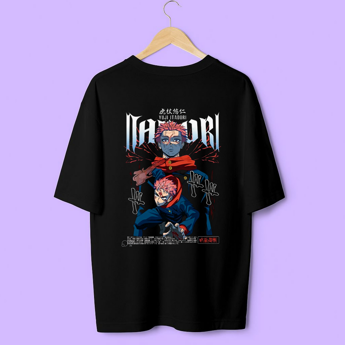 YUJI ITADORI / JUJUTSU KAISEN OVERSIZED TSHIRT