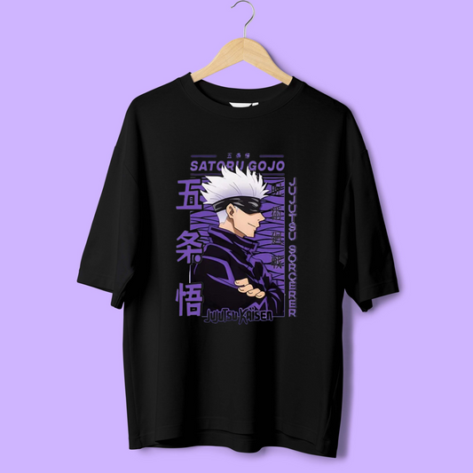 SATORU GOJO ANIME / JUJUTSU KAISEN OVERSIZED TSHIRT