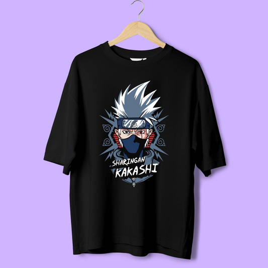 SHARINGAN KAKASHI / NARUTO OVERSIZED TSHIRT