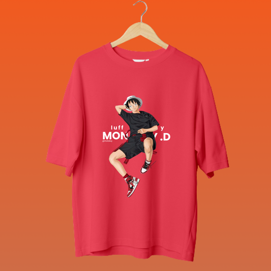 MONKEY D-LUFFY SLEEPING/ ONEPIECE OVERSIZED T-SHIRTS