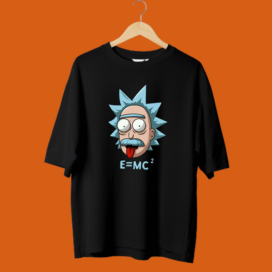 Rick and Morty (E=MC²) Oversized T-shirt