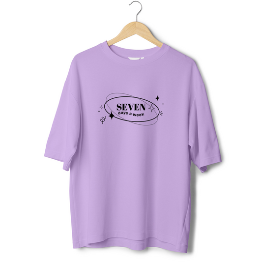 SEVEN DAYS A WEEK / BTS OVERSIZED T-SHIRTS