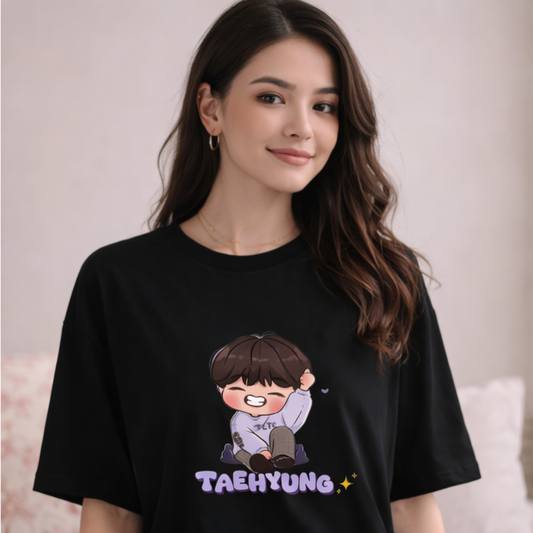 TAEHYUNG / BTS Oversized T-shirts