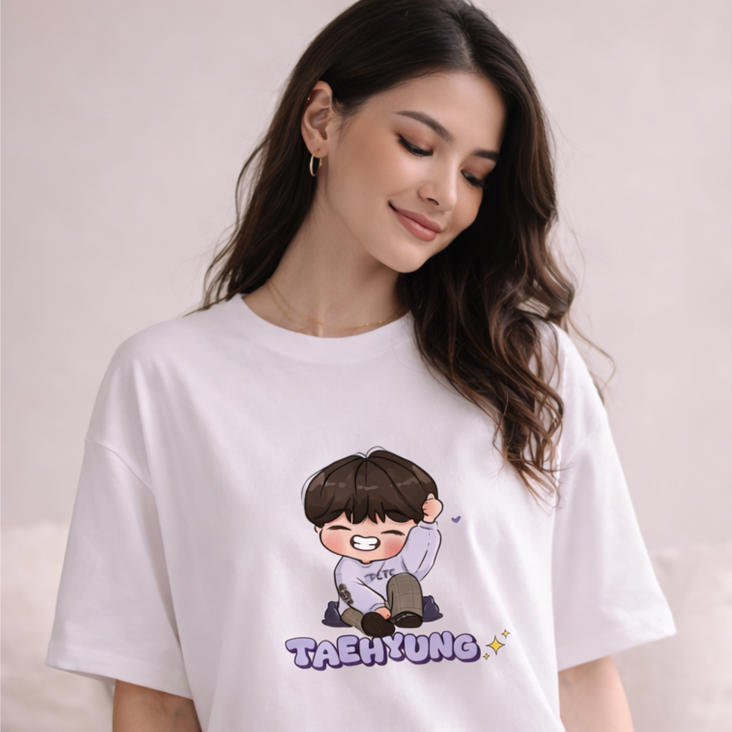 TAEHYUNG / BTS Oversized T-shirts – PURPLELOVE