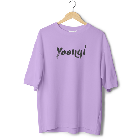 YOONGI PAINT  / Oversized Tee