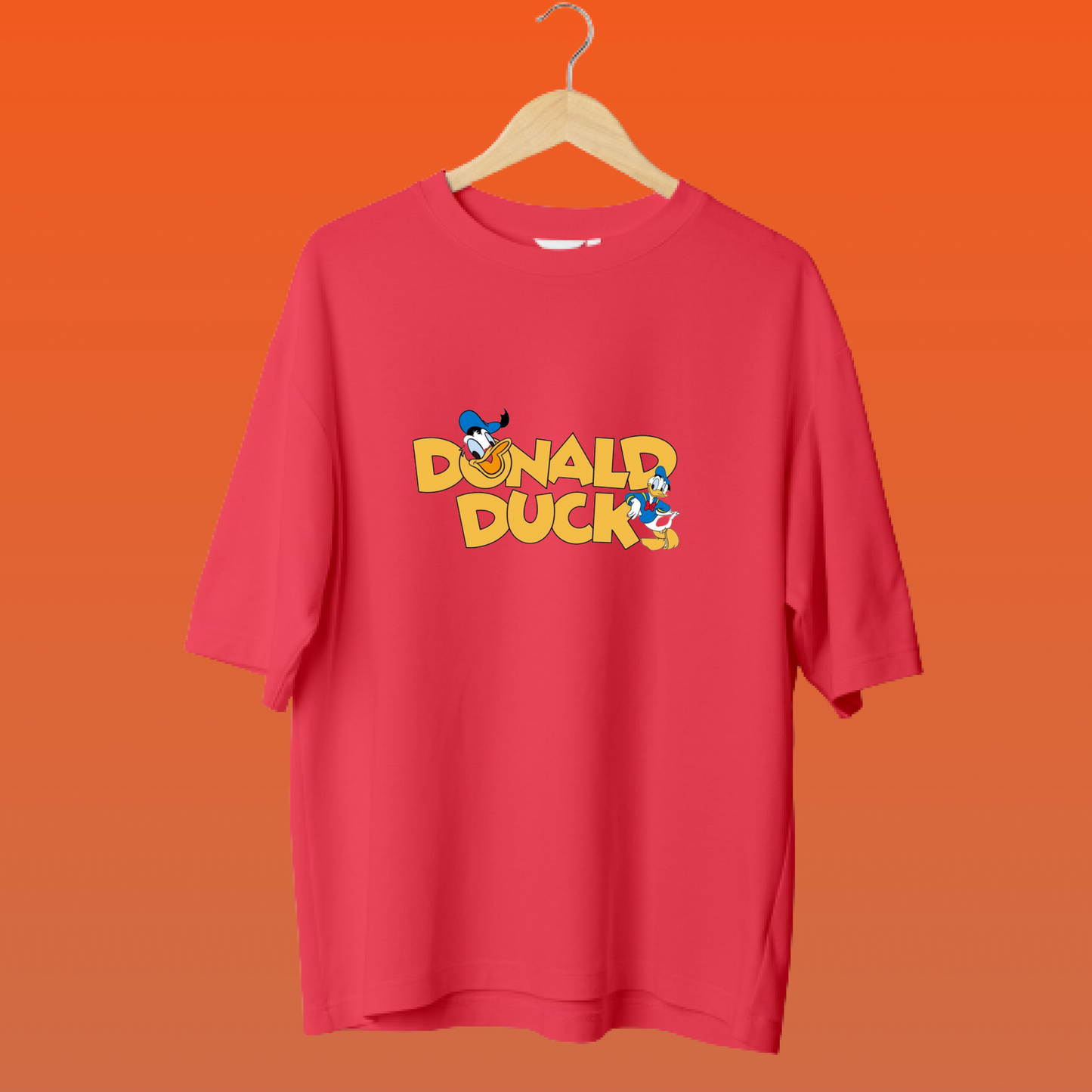 DONALD DUCK OVERSIZED T-SHIRTS